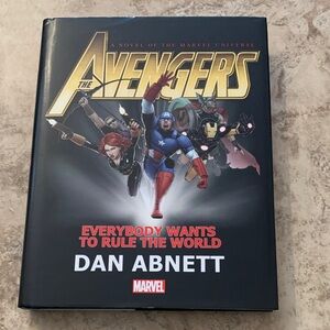 Marvel Avengers Novel NEW Everybody wants to rule the world. Dan Annett 295 page